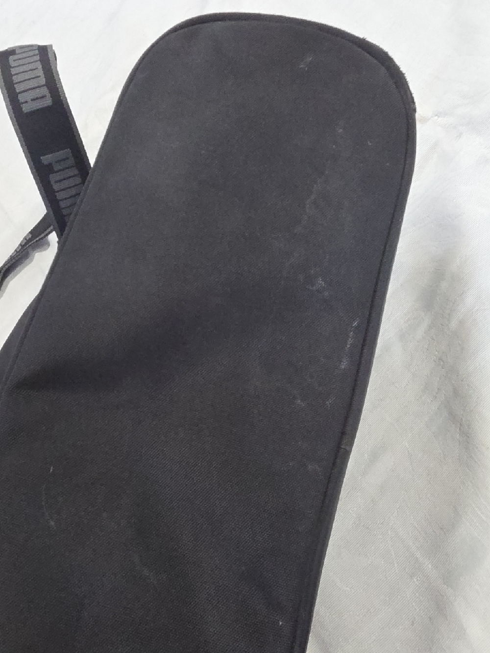 Puma Black & Grey Logo Shoulder Tote - Picture 4 of 12